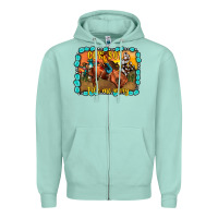 Seafoam cowboy take me away Zipper Hoodie - JahusDesignShop
