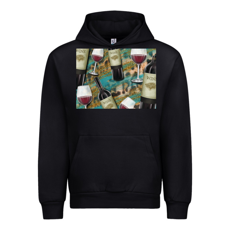 California Wine With Leopard Background Urban Hoodie by Bettercallsaul | Teevron