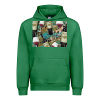 Emerald California Wine with Leopard Background Urban Hoodie - Bettercallsaul