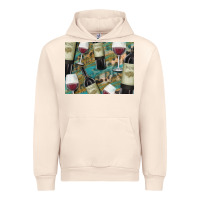 Sandshell California Wine with Leopard Background Urban Hoodie - Bettercallsaul