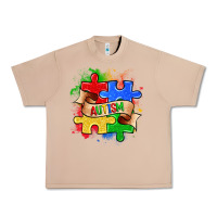 Burro autism puzzle pieces Urban Heavy Tee - Zillion Design Studio