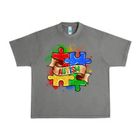 Tornado autism puzzle pieces Urban Heavy Tee - Zillion Design Studio