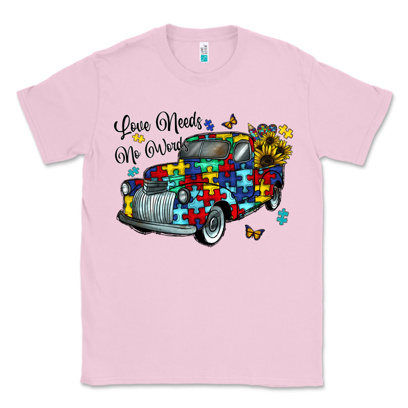 Love Needs No Words Classic Tee by CowhideDigitalArt | Teevron