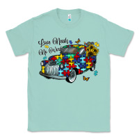 Seafoam love needs no words Classic Tee - CowhideDigitalArt