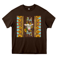 Chocolate Brown Western Baby Calf Mom Heavy Core Tee - LillyAllenDesigns