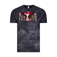 Cloud Black mom with cow mothers day Vintage Tee - texasbilliewilder