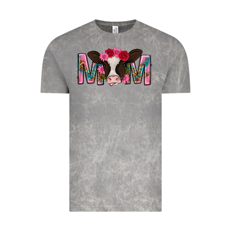 Mom With Cow Mothers Day Vintage Tee by texasbilliewilder | Teevron