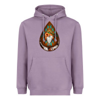 Lavender aztec bullskull teardrop earrings Heavyweight Hoodie - Jasminsmagicworld