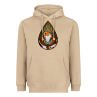 Mushroom aztec bullskull teardrop earrings Heavyweight Hoodie - Jasminsmagicworld