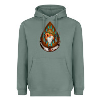 Sage aztec bullskull teardrop earrings Heavyweight Hoodie - Jasminsmagicworld