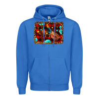 True Royal Christmas rodeo cowboy Zipper Hoodie - JahusDesignShop