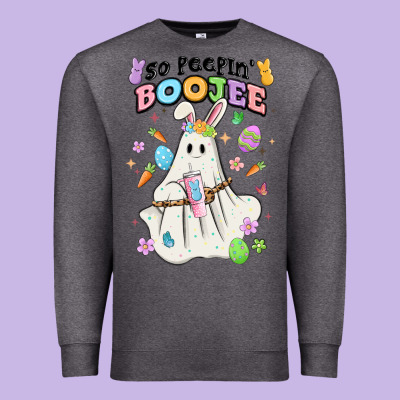 So Peepin Boujee Premium Sweatshirt Designed By Maliassmallbusiness