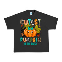 Pigment Black Cutest Pumpkin In The Patch Urban Heavy Tee - texasbilliewilder