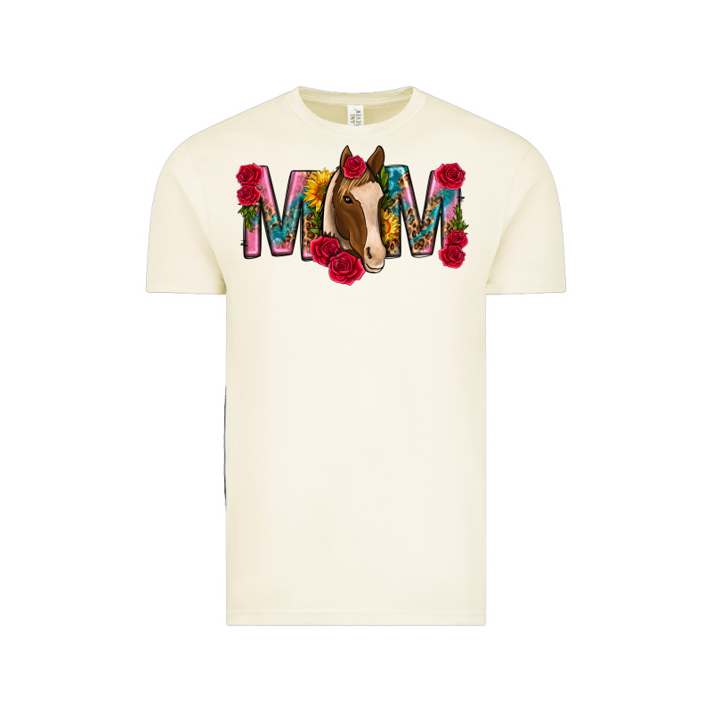Mom With Horse Mothers Day Vintage Tee by texasbilliewilder | Teevron