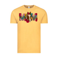 Vintage Mustard mom with horse mothers day Vintage Tee - texasbilliewilder