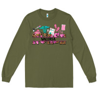 Army Green nurse custom name Long Sleeve Tee - AdoDesignShop