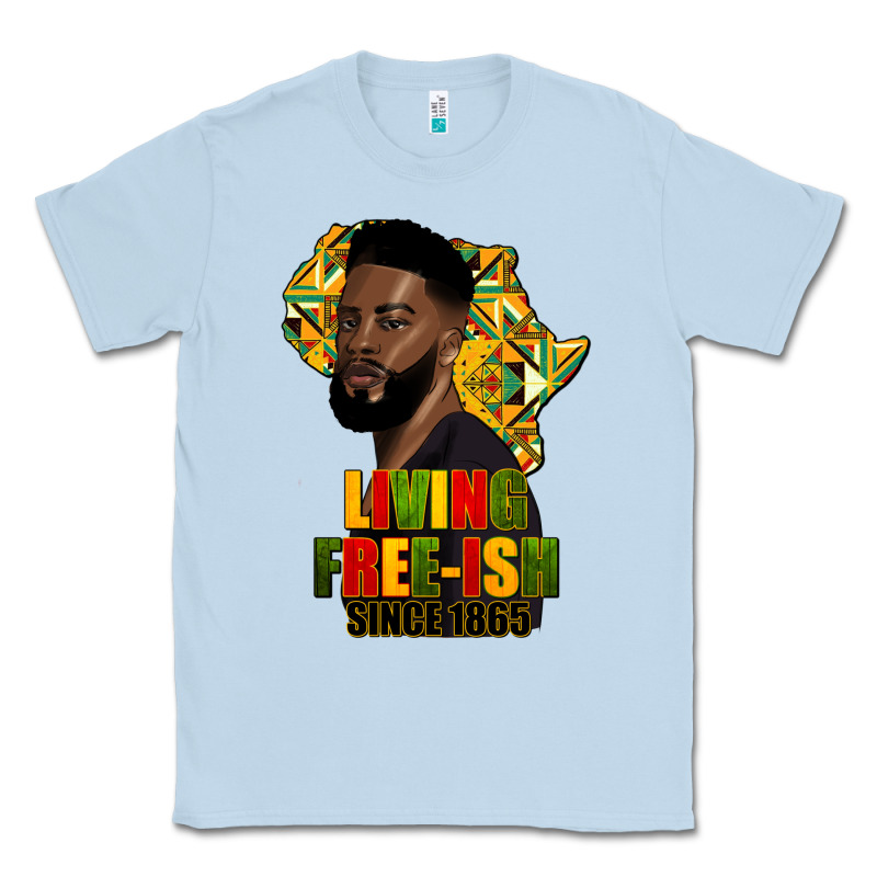 Juneteenth Living Freeish Since 1865 Classic Tee by HRA Design Shop | Teevron