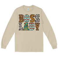Mushroom western boss lady Long Sleeve Tee - HRA Design Shop