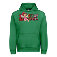 Emerald valentine's day cupid sunflowers love Urban Hoodie - RanaPortraitStore