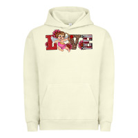 Pigment Pistachio valentine's day cupid sunflowers love Urban Hoodie - RanaPortraitStore