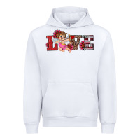 White valentine's day cupid sunflowers love Urban Hoodie - RanaPortraitStore