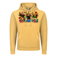 Vintage Mustard gnomigos Vintage Hoodie - Zillion Design Studio