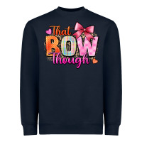 Navy that bow though Heavyweight Sweatshirt - Zillion Design Studio