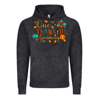 Vintage Black one thankful grammy Vintage Hoodie - JahusDesignShop