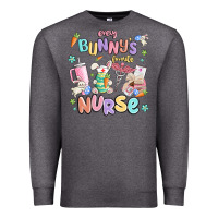 Charcoal Heather every favorite bunnys nurse Premium Sweatshirt - MaliasSmallBusiness