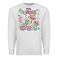 Oatmeal Heather every favorite bunnys nurse Premium Sweatshirt - MaliasSmallBusiness