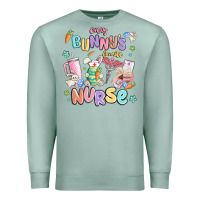 Seafoam every favorite bunnys nurse Premium Sweatshirt - MaliasSmallBusiness