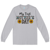 Moon Dust my first mother's day Long Sleeve Tee - CowhideDigitalArt