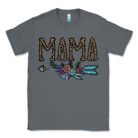 Charcoal Heather mama Classic Tee - CowhideDigitalArt
