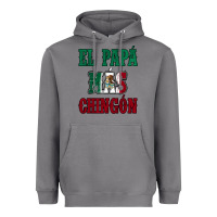 Storm El Papa Mas Chingon Mexican Flag Heavyweight Hoodie - Jasminsmagicworld