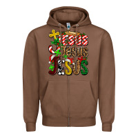 Chestnut jesus jesus jesus Zipper Hoodie - AdoDesignShop