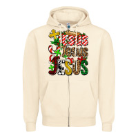 Sandshell jesus jesus jesus Zipper Hoodie - AdoDesignShop