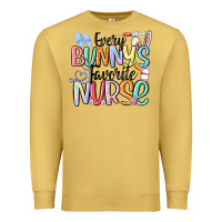 Antique Gold every bunny's favorite nurse Premium Sweatshirt - MaliasSmallBusiness