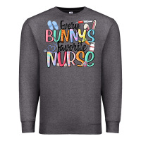 Charcoal Heather every bunny's favorite nurse Premium Sweatshirt - MaliasSmallBusiness