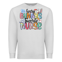 Dove Grey every bunny's favorite nurse Premium Sweatshirt - MaliasSmallBusiness