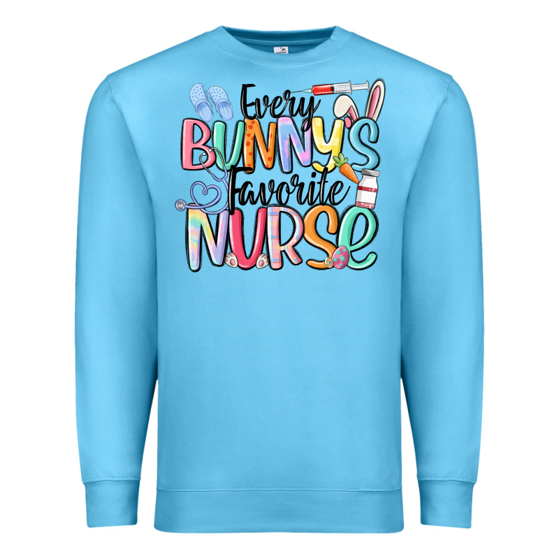 Every Bunny's Favorite Nurse Premium Sweatshirt by MaliasSmallBusiness | Teevron