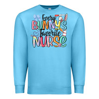 Ocean Blue every bunny's favorite nurse Premium Sweatshirt - MaliasSmallBusiness
