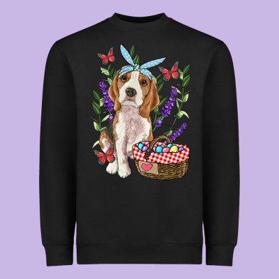 Heavyweight Sweatshirt Easter Beagle