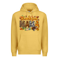Antique Gold thankful mama bbs Premium Hoodie - BundleAndBundleShop