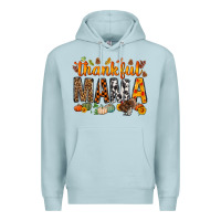 Blue Mist thankful mama bbs Premium Hoodie - BundleAndBundleShop