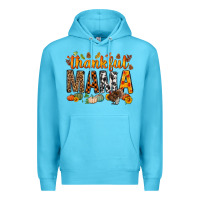 Ocean Blue thankful mama bbs Premium Hoodie - BundleAndBundleShop