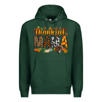 Sports Green thankful mama bbs Premium Hoodie - BundleAndBundleShop
