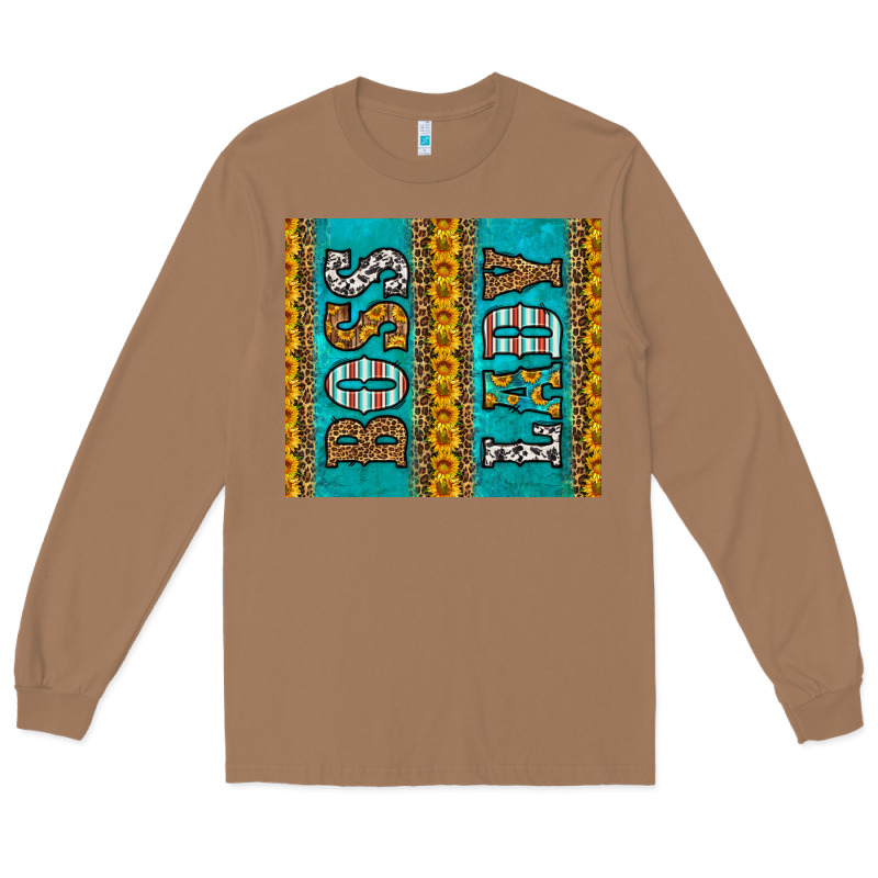 Western Boss Lady Long Sleeve Tee by HRA Design Shop | Teevron