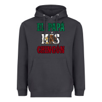 Smoke El Papa Mas Chingon Mexican Flag Heavyweight Hoodie - Jasminsmagicworld