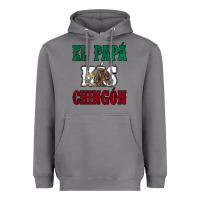 Storm El Papa Mas Chingon Mexican Flag Heavyweight Hoodie - Jasminsmagicworld