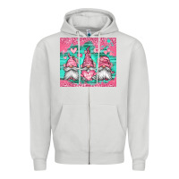 Valentines Day Gnomes Zipper Hoodie | Teevron